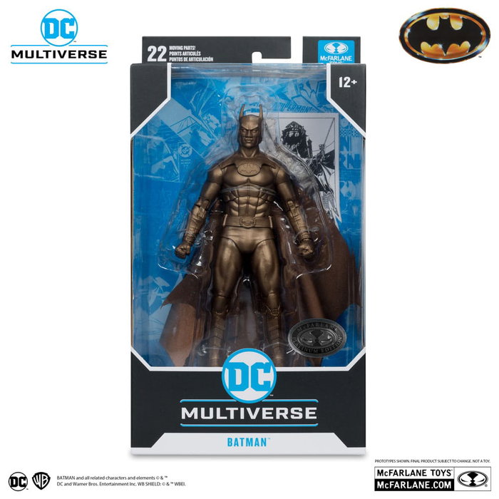Batman (1989) DC Multiverse Figura Batman (Platinum Edition) 18 cm Batman (1989) DC Multiverse Figura Batman (Platinum Edition) 18 cm