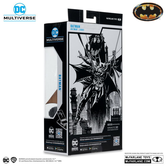 Batman (1989) DC Multiverse Figura Batman (Platinum Edition) 18 cm Batman (1989) DC Multiverse Figura Batman (Platinum Edition) 18 cm