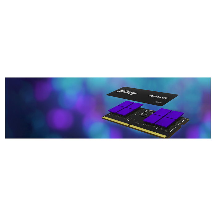 Kingston FURY Impact DDR5 8GB 4800MT/s CL38 SO-DIMM Memoria RAM para Portátil