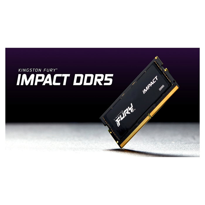 Kingston FURY Impact DDR5 8GB 4800MT/s CL38 SO-DIMM Memoria RAM para Portátil