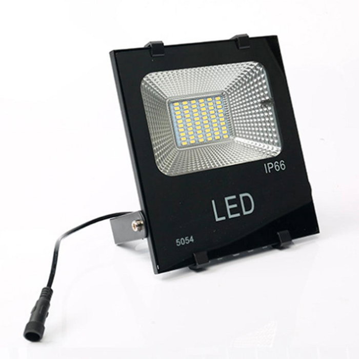 Foco Proyector LED 30W 3.000Lm 4000ºK Solar Sensor 30W + Control Remoto Panel 6V/12W 40.000H [HO-626003-W] Blanco Natural