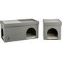 Cueva para gato Trixie Kimy Gris claro 76 x 72 x 37 cm