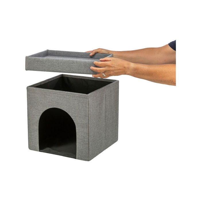 Cueva para gato Trixie Kimy Gris claro 76 x 72 x 37 cm