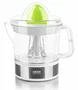 Haeger Perfect Juice Exprimidor de Cítricos Eléctrico 25W 0.7L con Filtro Ajustable y Rotación Bidireccional, 2 Conos, Blanco, Plata, Verde