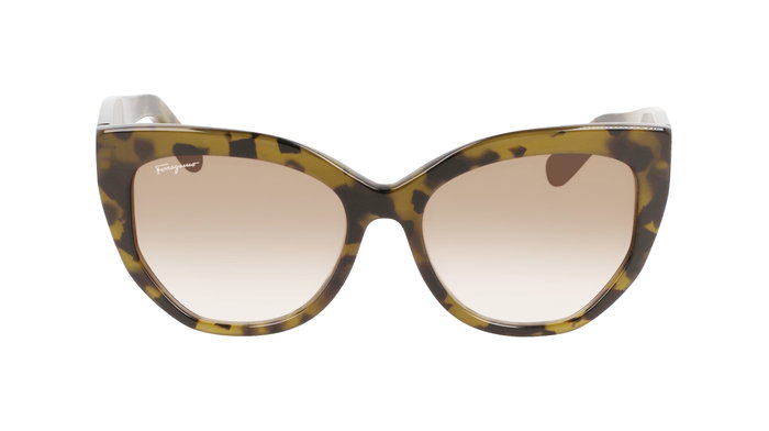 Ferragamo SF1061S-246 con cristales marrones