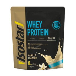 ISOSTAR Whey Protein de Suero Sabor Vanille - Batido de Proteínas en Polvo - 570 G