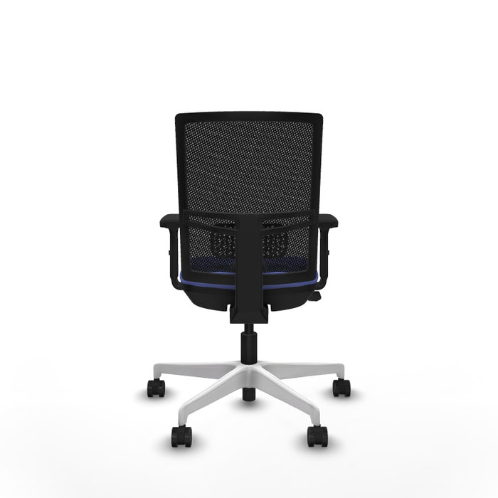 PIQUERAS Y CRESPO Silla de oficina Yunquera con mecanismo Sincro/Traslack, Azul claro y Negro PIQUERAS Y CRESPO Silla de oficina Yunquera con mecanismo Sincro/Traslack, Azul claro y Negro
