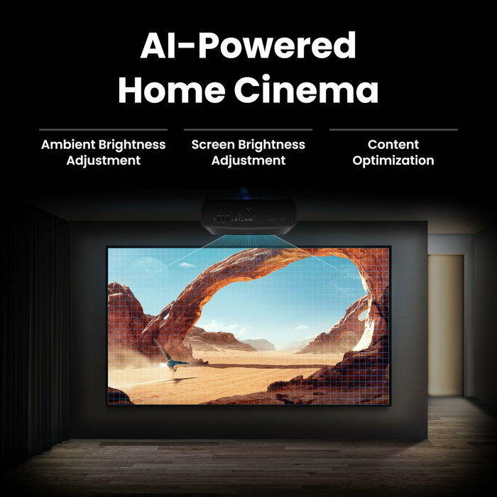 BenQ W2720i Proyector UHD 4K 2500 lúmenes ANSI DLP Negro