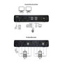 ROLINE KVM-Audio-Switch Dual Head HDMI 4K60 14.01.3047 para 2 PC