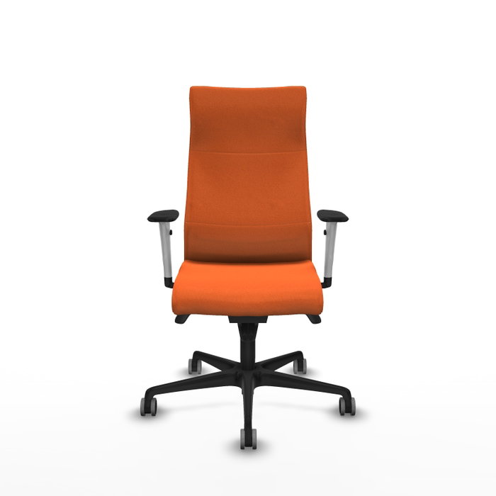 PIQUERAS Y CRESPO Sillón Albacete Naranja con Mecanismo Sincro PIQUERAS Y CRESPO Sillón Albacete Naranja con Mecanismo Sincro