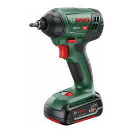 Bosch AdvancedImpact 18 Taladro percutor y atornillador con 2 baterías de 1,5 Ah y maletín