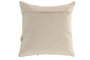 DKD Home Decor Cojín de Algodón Hecho a Mano Beige 45x45 cm