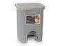 STEFANPLAST Papelera Elegance 6L Gris Claro