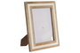 DKD Home Decor Marco de Foto 15x20 Mango Hueso Natural y Blanco