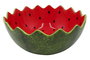 DKD Home Decor Bol Moderno Fruits 24 Verde Rojo 23 x 9 x 23 cm