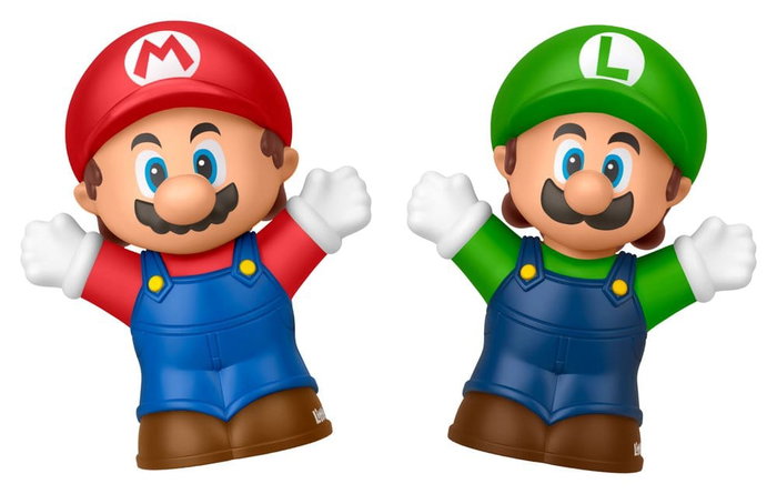 My Mario Little People Collector Pack de 6 Minifiguras 7 cm