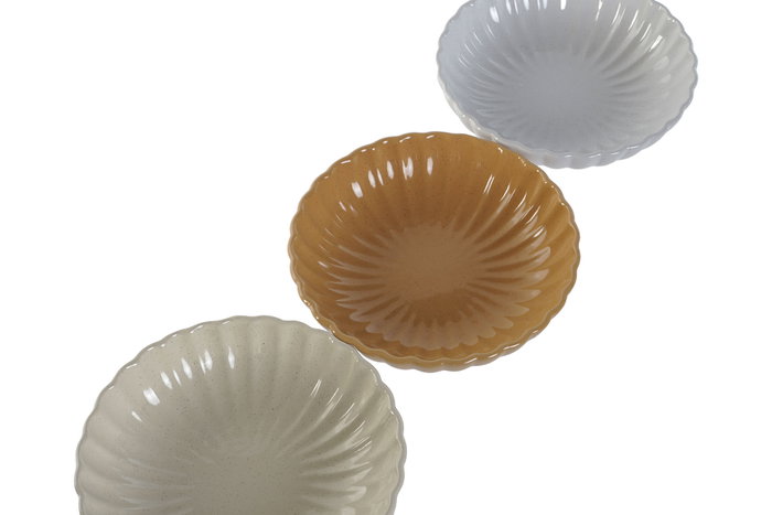DKD Home Decor Surtido de 6 Platos de Gres Jaspeados Vintage 24 19x19x4 cm DKD Home Decor Surtido de 6 Platos de Gres Jaspeados Vintage 24 19x19x4 cm