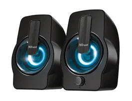 Trust Gemi Altavoces 2.0 con Iluminación RGB, 12W