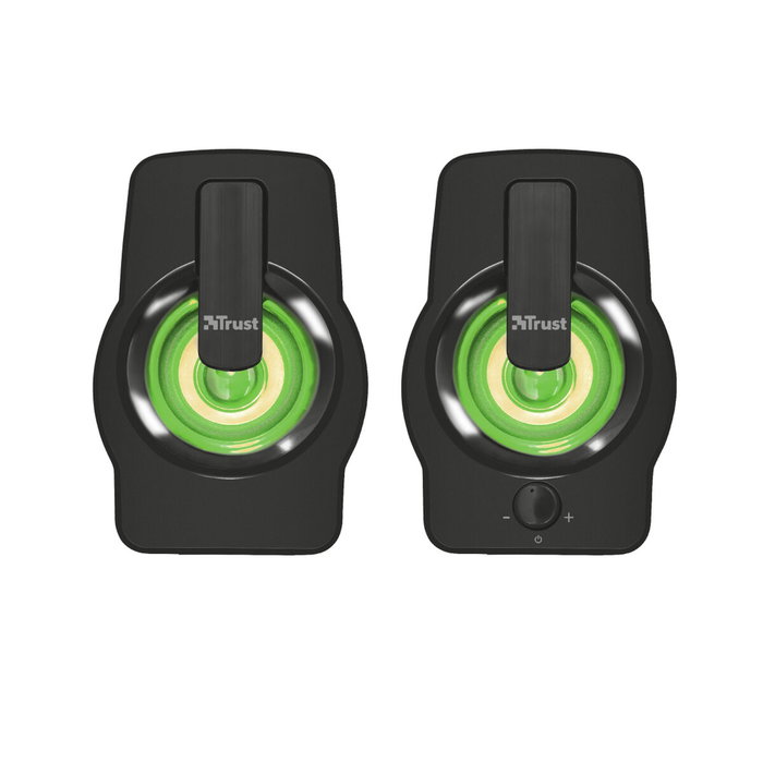 Trust Gemi Altavoces 2.0 RGB 12W Negro