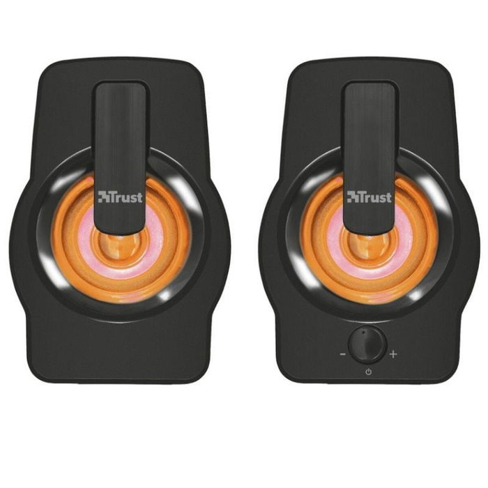 Trust Gemi Altavoces 2.0 RGB 12W Negro