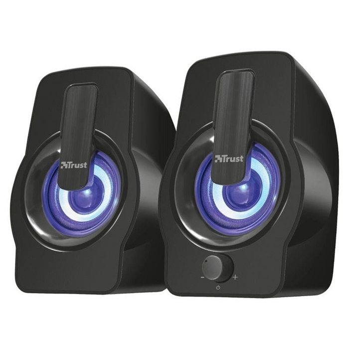 Trust Gemi Altavoces 2.0 RGB 12W Negro