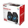 Trust Gemi Altavoces 2.0 RGB 12W Negro