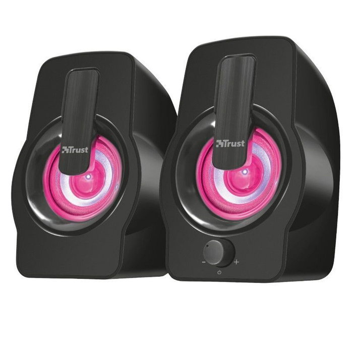 Trust Gemi Altavoces 2.0 RGB 12W Negro