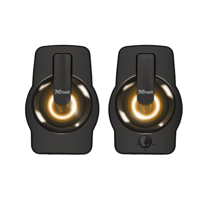 Trust Gemi Altavoces 2.0 RGB 12W Negro