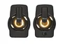 Trust Gemi Altavoces 2.0 para PC RGB, 12W (6W RMS), Negro, Alimentación USB, Cable 3.5mm, Con Control de Volumen