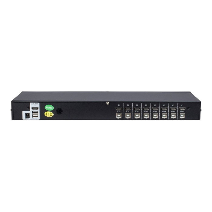 Inter-Tech KVM-Switch AS-9108HA Rackmount HDMI 8xHDMI/USB