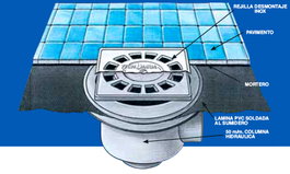 TECNO Sumidero Ducha 180x200 T71 50537