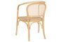 DKD Home Decor Silla Olmo Ratan Natural