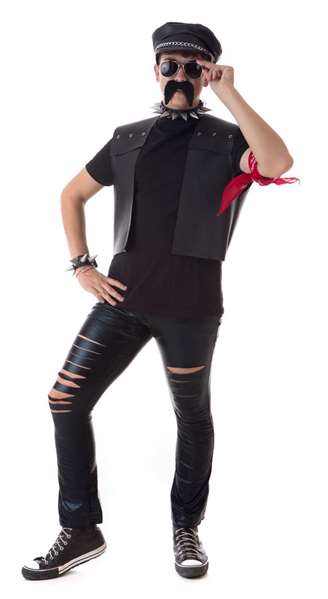 Creaciones Llopis Disfraz Adulto Pantalón Cortes Talla M Negro Creaciones Llopis Disfraz Adulto Pantalón Cortes Talla M Negro