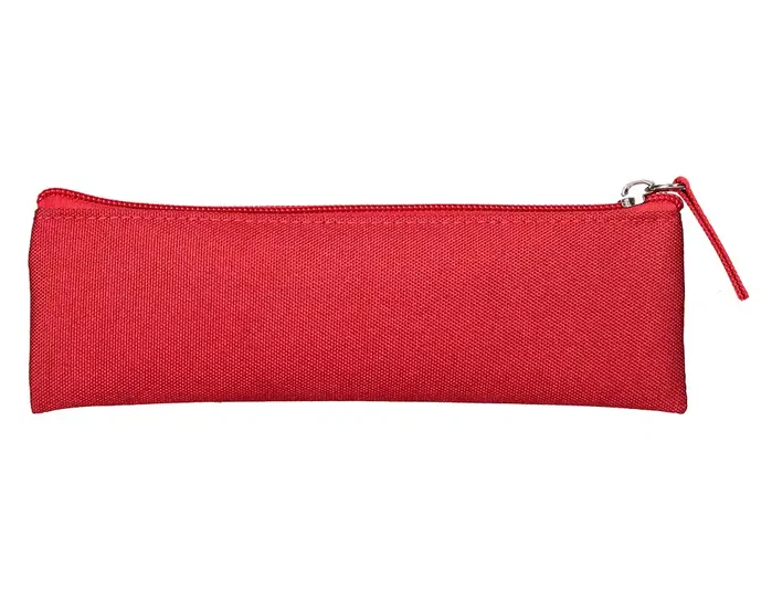 Liderpapel Estuche portatodo plano estrecho rojo