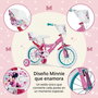 Bicicleta Minnie Huffy 14" (4/6 años) Rosa