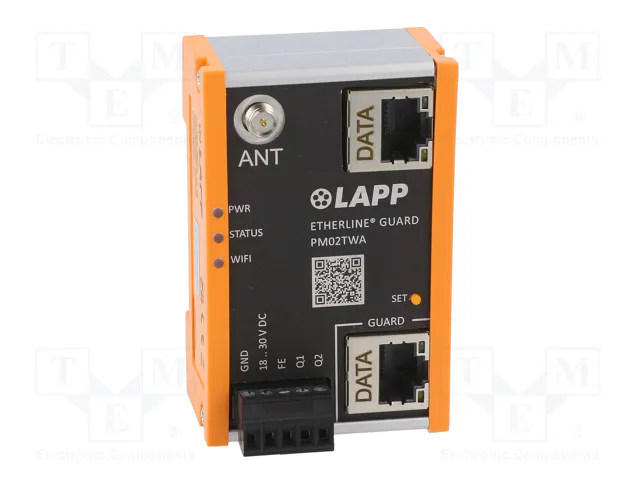 LAPP PM02TWA Monitor de Cables de Datos 24VDC RJ45 IP20 LAPP PM02TWA Monitor de Cables de Datos 24VDC RJ45 IP20