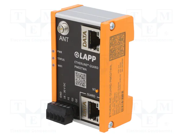 LAPP PM02TWA Monitor de Cables de Datos 24VDC RJ45 IP20 LAPP PM02TWA Monitor de Cables de Datos 24VDC RJ45 IP20