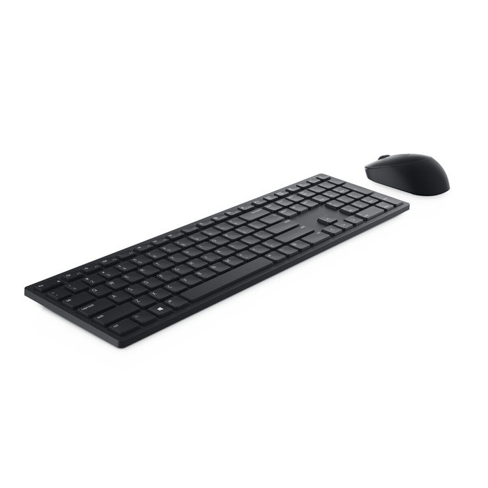 Dell KM5221W Teclado y Ratón Inalámbrico Pro - Español QWERTY - Negro Dell KM5221W Teclado y Ratón Inalámbrico Pro - Español QWERTY - Negro