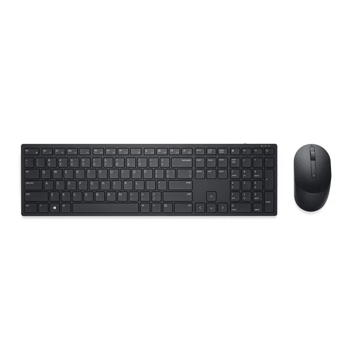 Dell Teclado y Ratón Pro KM5221W - Español (QWERTY) - Negro - Inalámbrico Dell Teclado y Ratón Pro KM5221W - Español (QWERTY) - Negro - Inalámbrico
