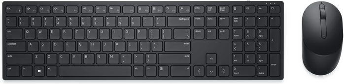 Dell Kit de Teclado y Ratón Pro KM5221W Inalámbrico Negro Español QWERTY