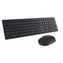 DELL Combo Teclado y Ratón Inalámbrico KM5221W - Teclado 100% Español QWERTY con Ratón Óptico - Negro