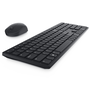 DELL Combo Teclado y Ratón Inalámbrico KM5221W - Teclado 100% Español QWERTY con Ratón Óptico - Negro