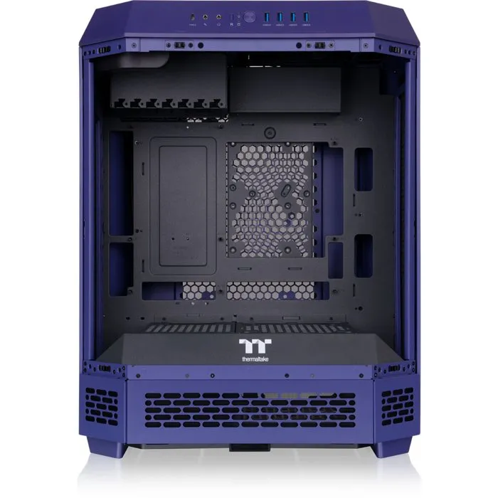Thermaltake The TOWER 600 Caja Semitorre ATX, 2 Ventiladores 140 mm Incluidos, Future Dusk, Fuente de Alimentación No Incluida, AABOF67509