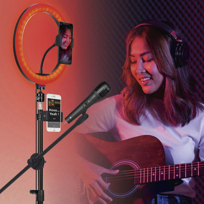 Be Mix Lámpara LED Trípode Karaoke