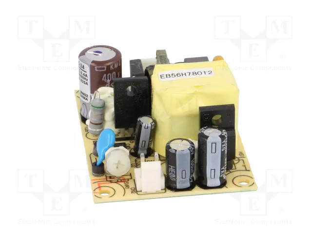 MEAN WELL EPS-15-24 Alimentador de impulso abierto 15W 24V DC