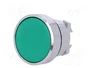 SCHNEIDER ELECTRIC Interruptor de presión Harmony XB4 verde 22mm