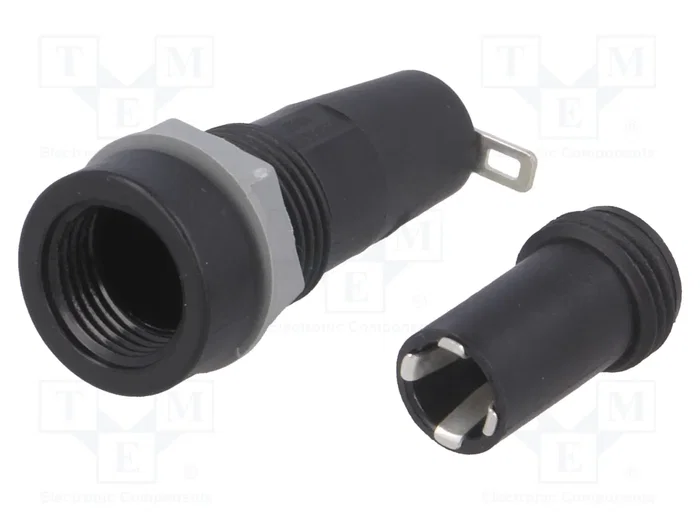 Stelvio Kontek Portafusibles para Panel 5x20mm 10A 250VAC