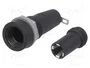 Stelvio Kontek Portafusibles para Panel 5x20mm 10A 250VAC