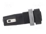 Stelvio Kontek Portafusibles para Panel 5x20mm 10A 250VAC