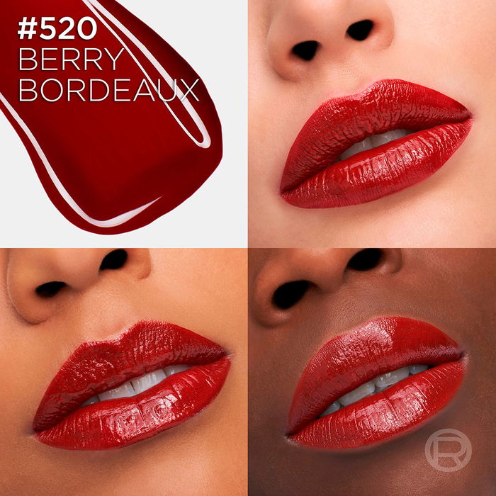 L'Oréal Paris Infallible Laque Labial Líquido Efecto Vinilo #520 Berry Bourdeaux 4,3 ml L'Oréal Paris Infallible Laque Labial Líquido Efecto Vinilo #520 Berry Bourdeaux 4,3 ml